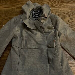 Tailored by Rothschild Toddler Gray Trench Coat 3T